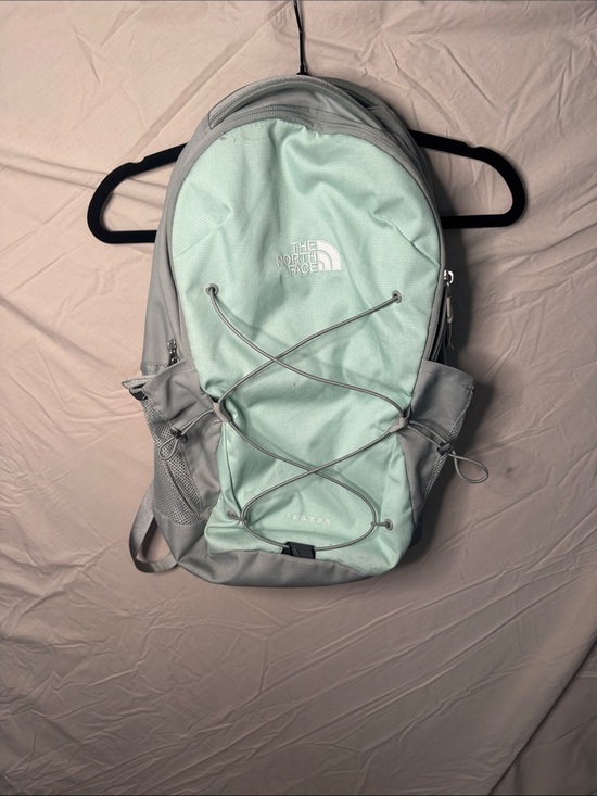 The North Face Handbags - The North Face Jester Mint and Gray Daypack Backpack